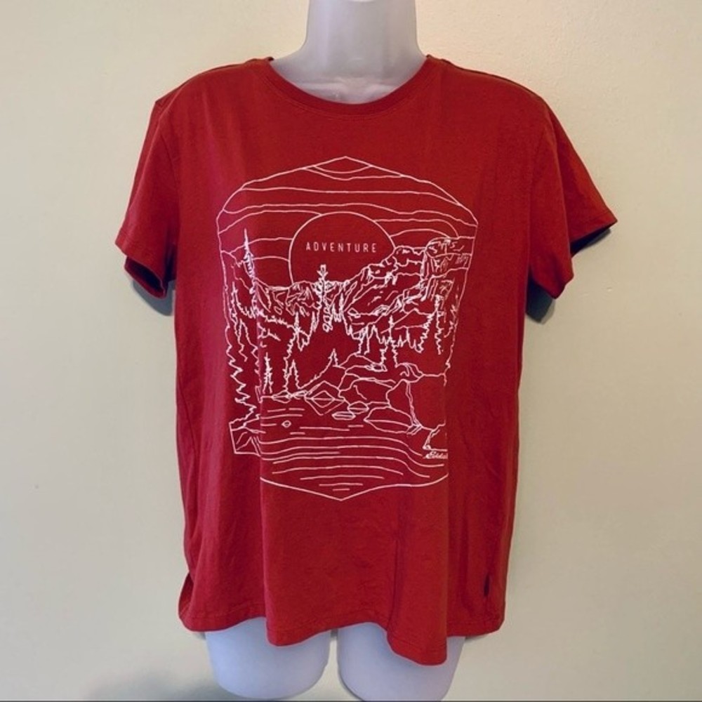 Eddie Bauer Continental Divide Tee Shirt, Size Medium